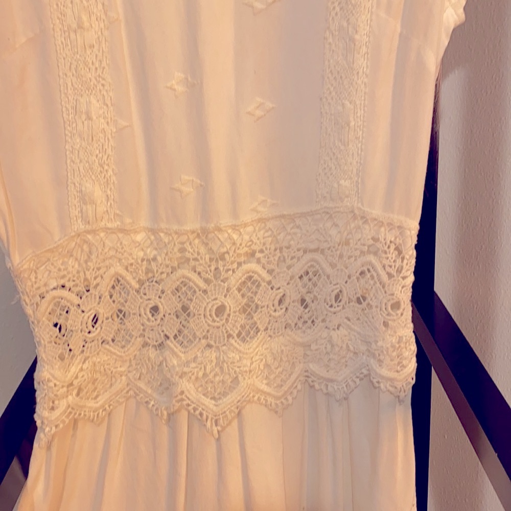 Light Beautiful White Mini with see through detail